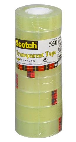 53042 3M FT510063314 Tape SCOTCH&#174; 550 19mmx33m transparent 